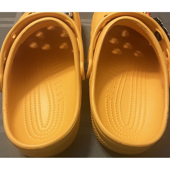 CROCS Justin Bieber DREW HOUSE Yellow Clog NEW Mens Size 7 Women’s 9